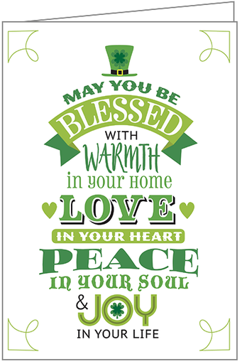 [B9170] Irish Birthday Words