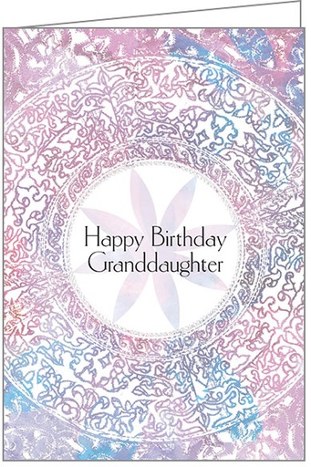 [B9164] Love and Joy Granddaughter Birthday Card