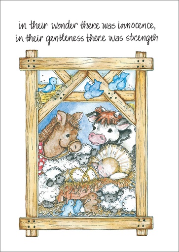 [C2719C] Baby Jesus and Manger Christmas