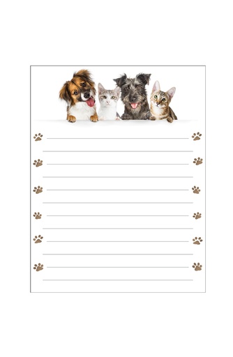 SNP06 - Pets Memo Pad