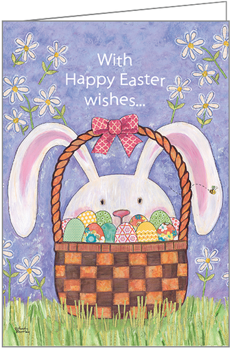 [E9703] Bunny Basket Easter Card