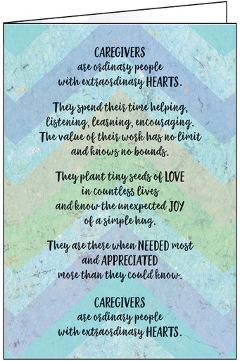 Caregiver Thank You