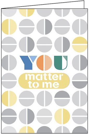 [F9468] F9468 - You Matter