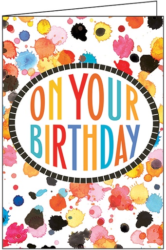[B9166] On Your Birthday Card