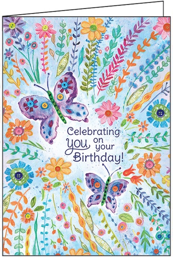 [B9162] Celebrating You Birthday Card