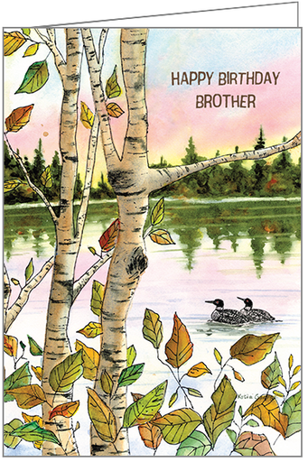 [BG123] Birthday Card for Brother