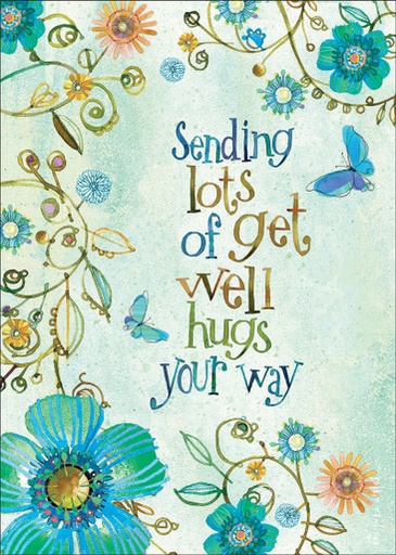 [GWR502] Get Well Hugs Card