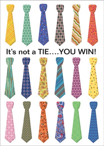 [F9663] Ties Father's Day Card