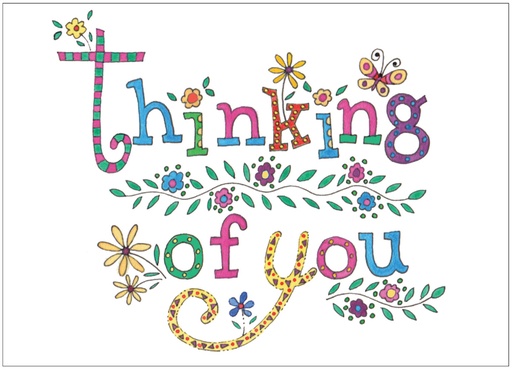[CBL15] 3.5 x 5 Thinking of You Notes