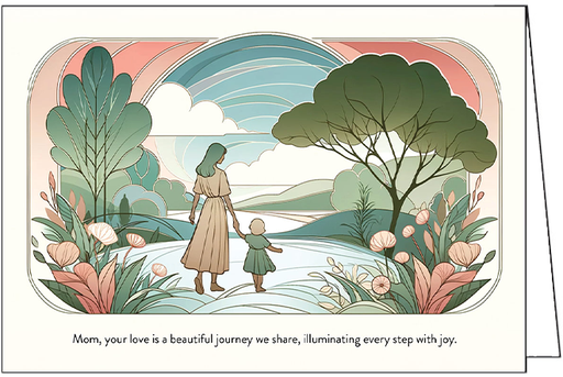 [M644663] M644663 - Beautiful Journey Mother's Day Card
