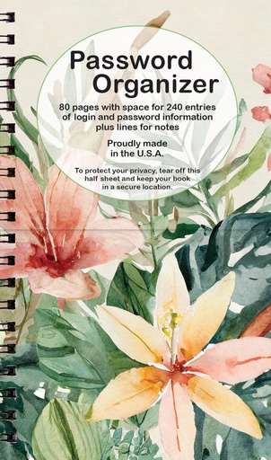 Password Organizer PWB09