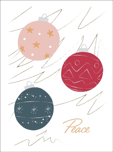 [EBL01] 3.5 x 5 Christmas Note