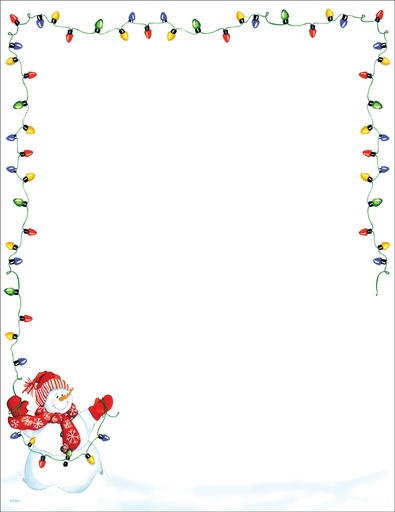JCLS02 - Snowman Christmas Paper