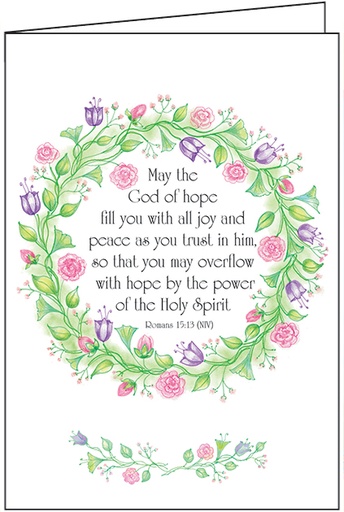 SH258C - Encouragement card with Scripture