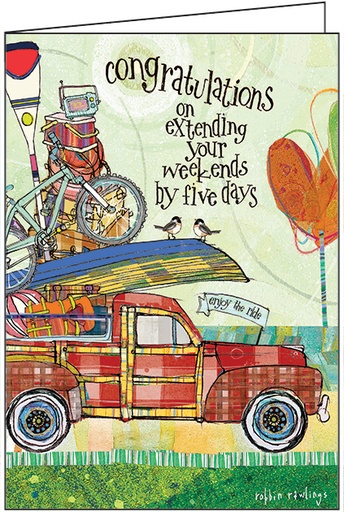 [RR443] RR443 - Retirement Card