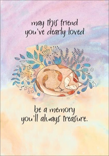 [P9471] P9471 - Pet Sympathy Card