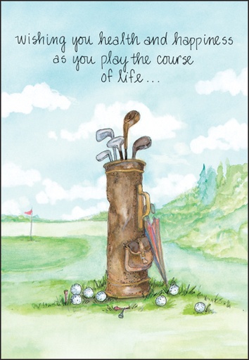 [B2149] B2149 - Golf Birthday Cards