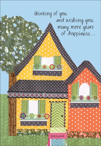 [REG424] REG424 - New Home Anniversary Cards