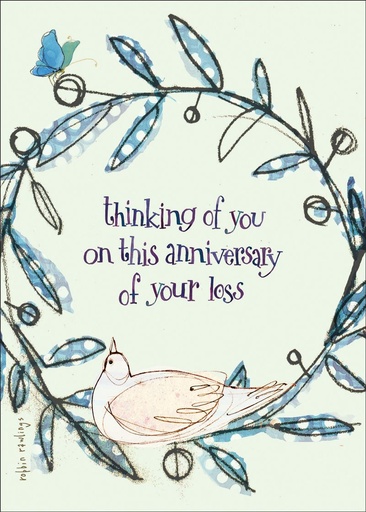 SR201H - Anniversary of Loss Cards