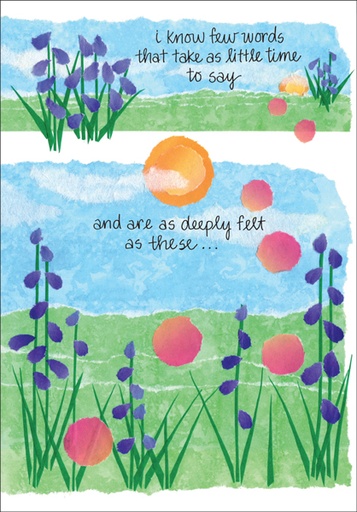 T314V - Caring Thank You Cards