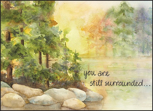 [GBL04H] GBL04H - Surrounding You Hospice Note Cards