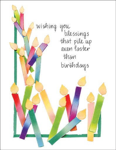 B20 - Birthday Card - Blessings