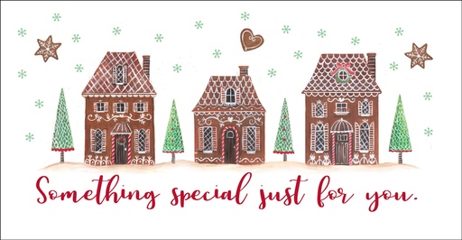 [MYCH28] MYCH28 - Gingerbread Houses Money Card