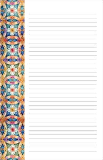 LNP18 - Double Wedding Ring Note Pad