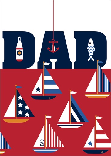 [B9196] B9196 - Birthday to Father, Dad