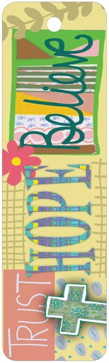 BK144 - Trust Hope Believe Bookmark