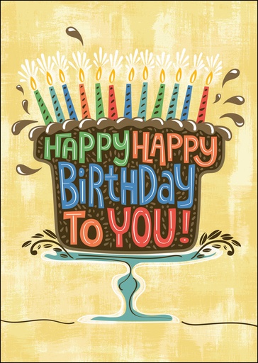 [JEN03] JEN03 - Birthday Gift Card