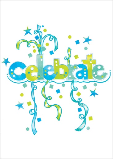 [JEN01] JEN01 - Celebrate Gift Card